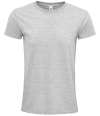 03564 Unisex Epic Organic T-Shirt Grey Marl colour image